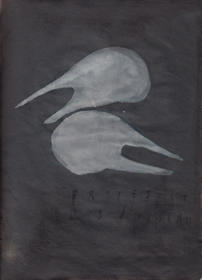 protestations d'oiseau